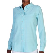 37%OFF 女性のハイキングやキャンプシャツ エクスオフィシャオギルシャツ - UPF 20+（女性用）長袖 ExOfficio Gill Shirt - UPF 20+ Long Sleeve (For Women)画像